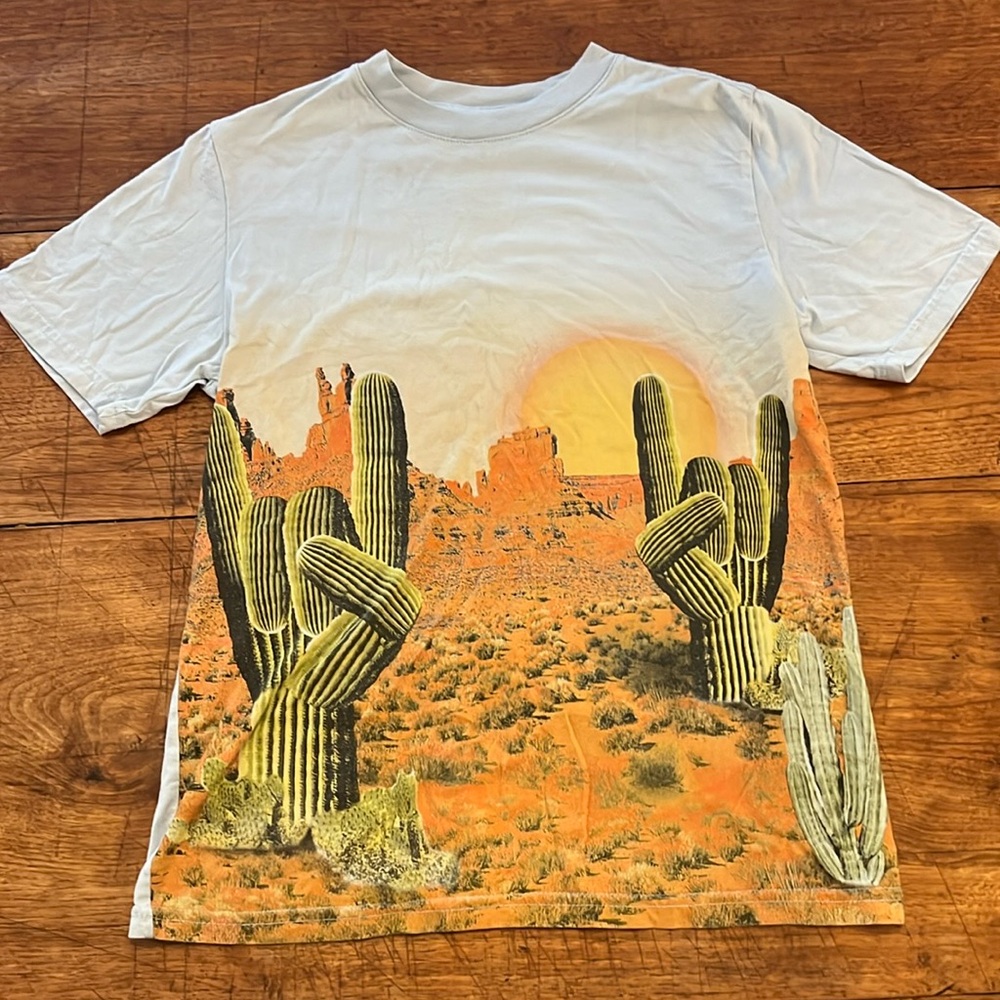 L kids. Graphic T-shirt excellent condition.